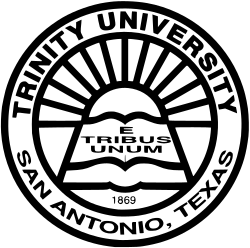 Trinity University, Texas seal.svg