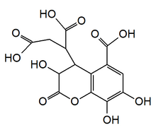 Chebulic acid, according to Klika, 2004.