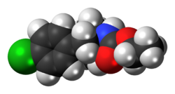 Cloforex molecule spacefill.png