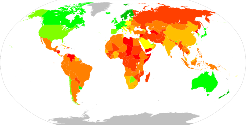 File:Countries by Corruption Perceptions Index (2022).svg