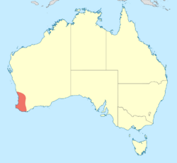 Zephyrogomphus lateralis distribution map.svg