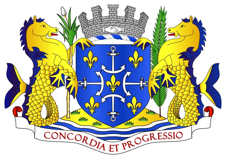File:Coat of arms of Port Louis, Mauritius.svg