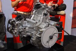 Ducati Desmoquattro at 2009 Seattle International Motorcycle Show 2.jpg