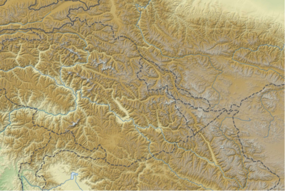 Karakoram relief location map.svg