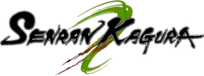 Logo of video game series Senran Kagura