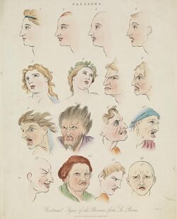 Sixteen faces expressing the human passions. Wellcome L0068375 (cropped).jpg