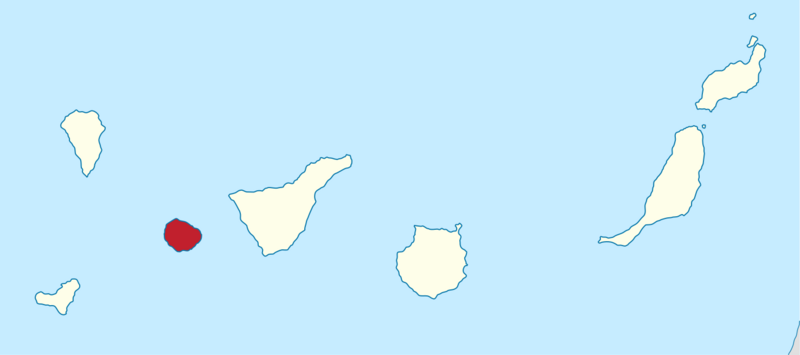 File:Spain Canary Islands location map La Gomera.svg