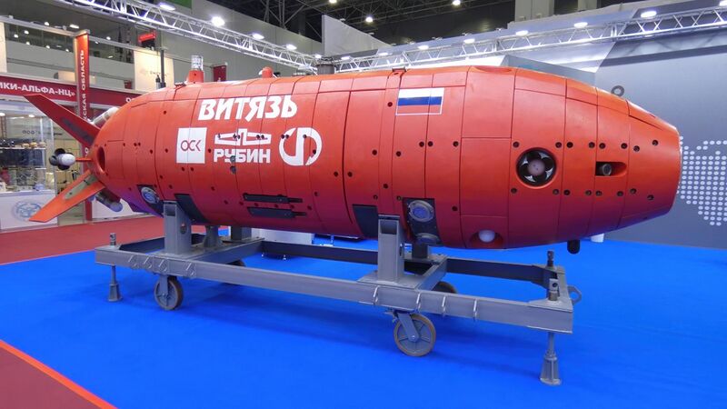 File:"Vityaz-D" autonomous underwater vehicle during the "Armiya 2021" exhibition.jpg