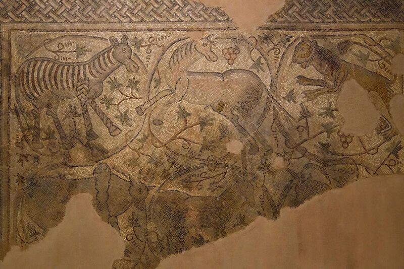 File:Antakya Archaeology Museum Kizilkaya church mosaic sept 2019 6274.jpg