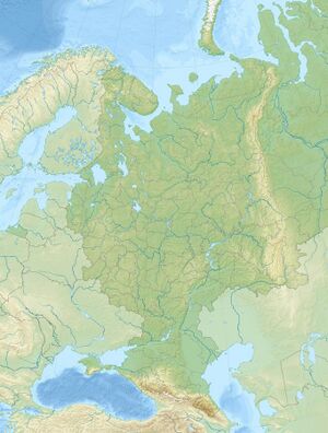 Middle-Urals Ring Structure is located in European Russia