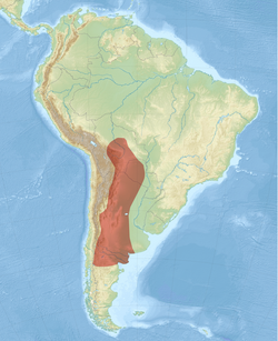 Galea leucoblephara distribution map.png