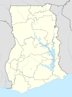 Wa is located in Ghana