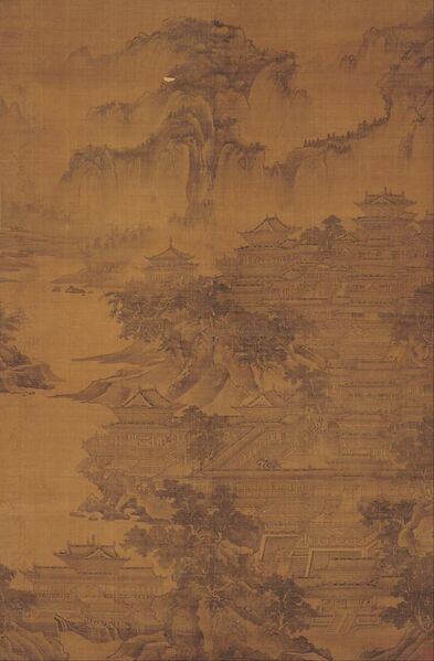 File:Guo Zhongshu - Summer Palace of Emperor Ming Huang - Google Art Project.jpg