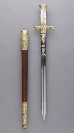 Hunting Sword of Prince Camillo Borghese (1775–1832) MET LC-1982 136-007.jpg