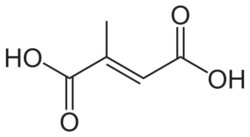 Mesaconic-acid-2D-skeletal.svg