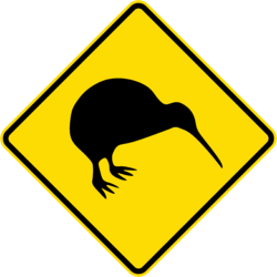 New Zealand road sign W18-3.9.svg