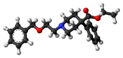 Benzethidine 3D ball.png