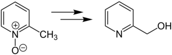 Overall reaction of the Boekelheide reaction