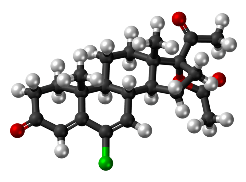 File:Chlormadinone acetate molecule ball.png