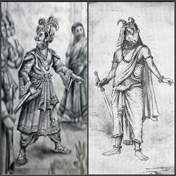 Daksha two depictions.jpg