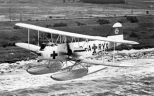 Heinkel He 59 SAR plane in flight 1940.jpg