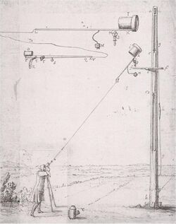 Huygens Aerial telescope, 1684.jpg