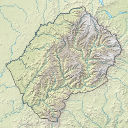 Location map/data/Lesotho/doc is located in Lesotho