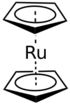 Ruthenocene Eclipsed Conformer Structural Formula.svg