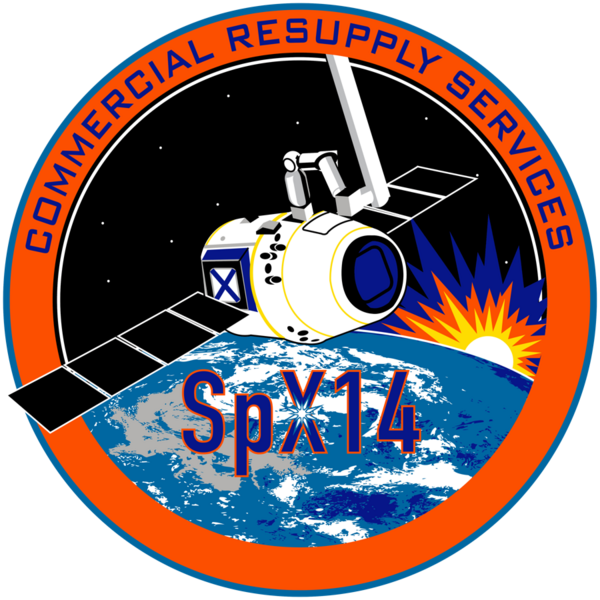 File:SpaceX CRS-14 Patch.png