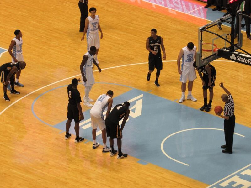 File:Dean Smith Center with game in session.JPG