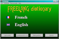 Freelang screenshot