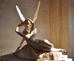 Psyche revived by cupid's kiss, Paris 2 October 2011 002.jpg