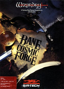 Wizardry VI - Bane of the Cosmic Forge Coverart.png