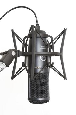 AKG Perception 120 USB condenser microphone with SH 100 shock mount.jpg