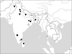 Distribution map of Anchista - ZooKeys-284-001-g047.jpeg
