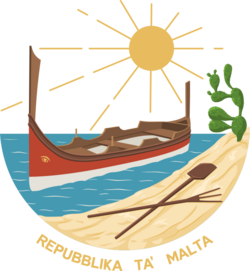 Emblem of Malta (1975–1988).svg
