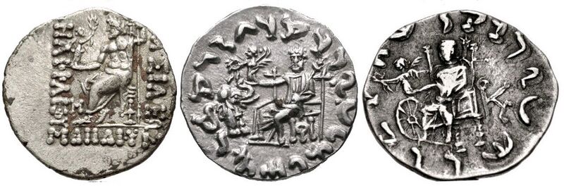 File:Evolution of Zeus Nikephoros on Indo-Greek coinage.jpg