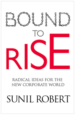 Front cover of Sunil Robert's book 'Bound To Rise'.png