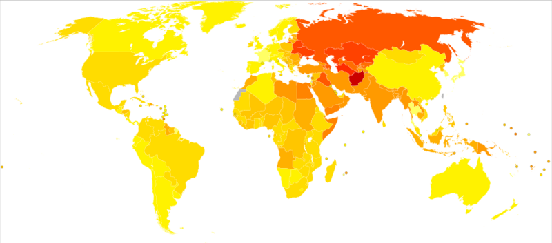 File:Ischaemic heart disease world map - DALY - WHO2004.svg