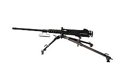 M2 machine gun at Musee de l Armee-IMG 7566-white.jpg