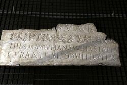 1366 - Inscription for Geta (198-209 AD) - Museo Archeologico, Cagliari - Photo by Giovanni Dall'Orto, November 11 2016.jpg