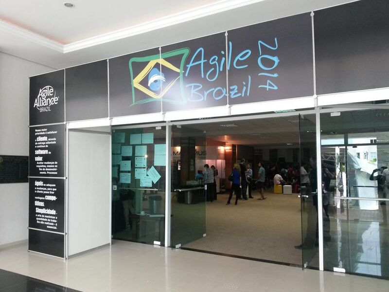 File:Agile Brazil 2014 conference entrance.jpg
