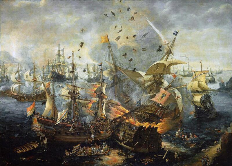 File:Battle of Gibraltar 1607.jpg