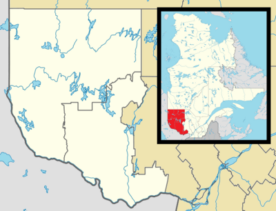 Canada Western Quebec location map.png