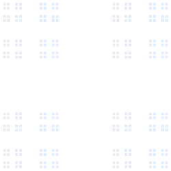 an image of the 6th iteration of Cantor dust in two dimensions