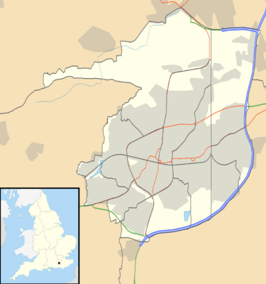 Crawley UK location map.svg