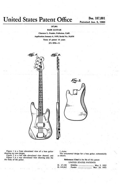 File:Fender Bass Guitar Patent.jpg