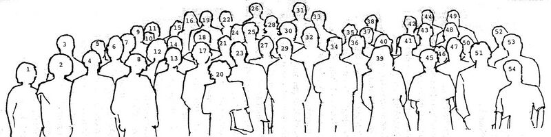 File:Mask of a photo of participants of The Developmental and Neural Coginitive Functions, Sugar Loaf Conference Centre, Philadelphia, PA, 20-24 May 1989.jpg