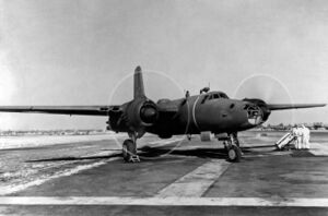 North American XB-28 running up.jpg