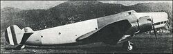 Piaggio P.32 black-and-white.jpg